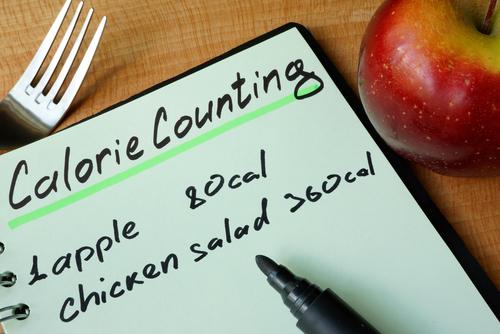 Calorie counting and tracking helps weight loss